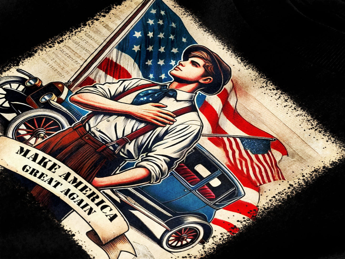Make America Great Again Vintage Patriotic Shirt